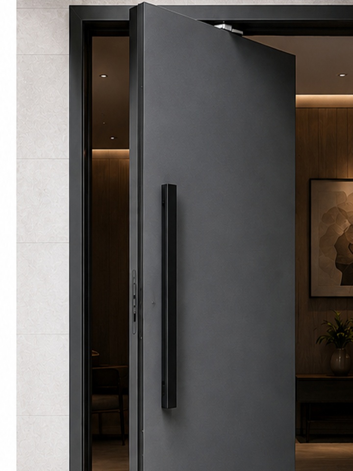 Offset Pivot Door